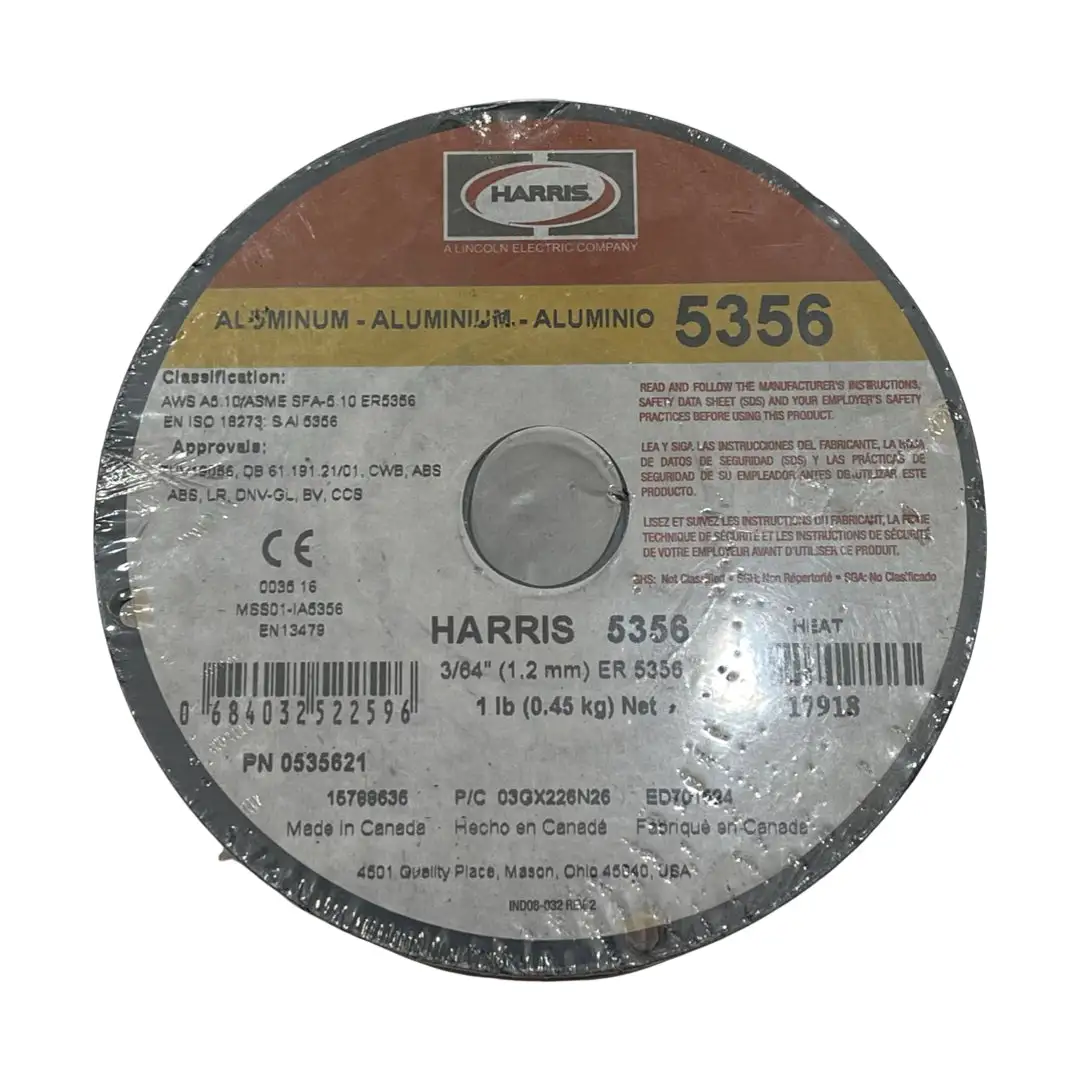 Harris 3/64" x 1lb MIG Welding Wire Spool Aluminum 5356