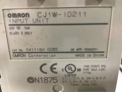 USED OMRON CJ1M CPU13