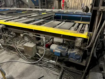 60' X 42" POWERED ROLLER CONVEYOR: STOCK #22909