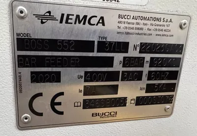 2020 IEMCA BOSS 552-HD Bar Feeds | Great American Equipment Company (8)