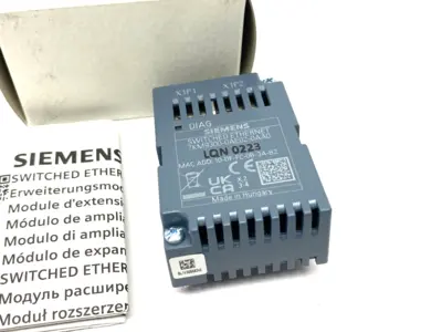 USED SIEMENS EXPANSION MODULE, PAC SWITCHED ETHERNET PROFINET