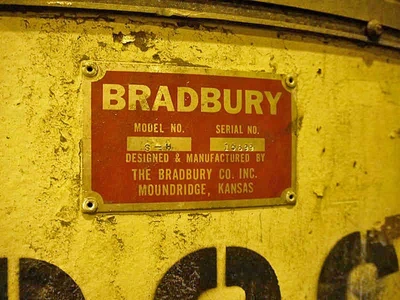 USED BRADBURY 3-H