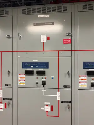 25kV Switchgear Lineup 1200A w/ Power Vac Breaker VB1 27.0-16-0