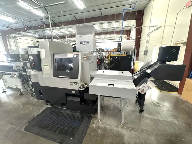 Used 2022 TSUGAMI SS327-III-5AX Swiss Type Automatic Screw Machines Maryland US | Clark Machinery Sales #547050
