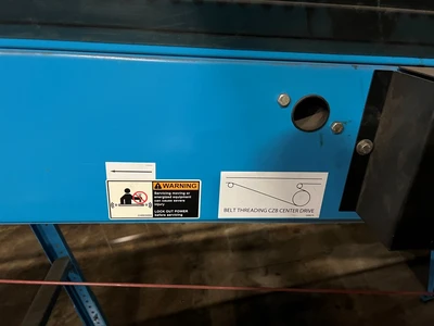 TGW 21 in. x 22 ft. Incline Powered Belt Conveyor