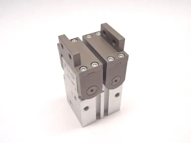 Used SMC PNEUMATUC MHW2 ANGULAR GRIPPER FINGER, GRIPPER Parts (Hydraulics and Pneumatics) | Maverick Industrial Sales #1103909