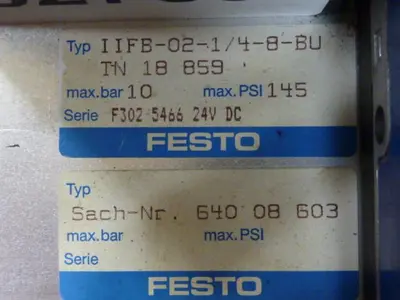 USED FESTO IFB8-02