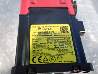New | in-Stock FANUC A06B0115B075 Servo Motors | HGR 24 #730768