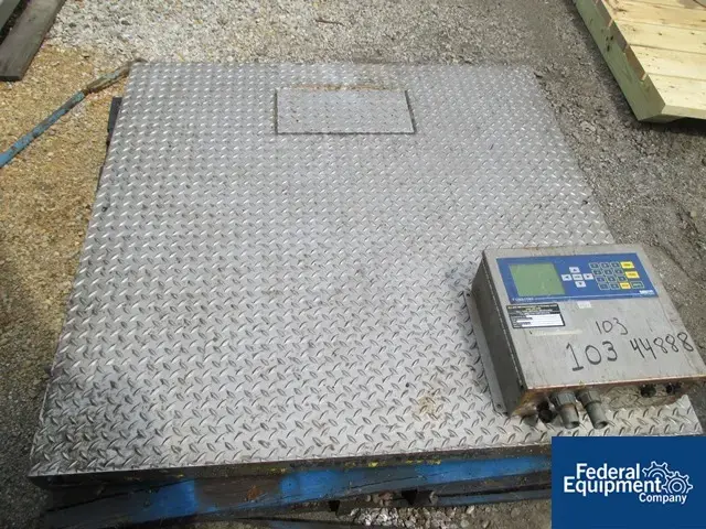 Used Fairbanks 4' X 4' FAIRBANKS FLOOR SCALE Scales Ohio US | Federal Equipment Company #125640