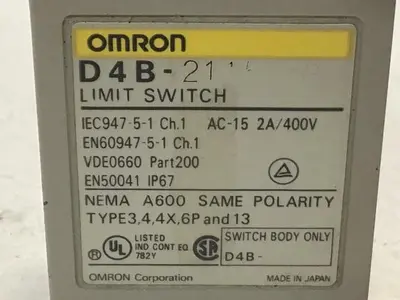 USED OMRON D4B-2115N-R