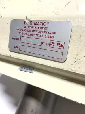 El-O-Matic SR 28 Pneumatic Valve Actuator 120 PSIG