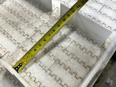 Used Belt Conveyor, 24’’ Wide X 192’’ Long, Cleated Belt 🔴 Liquidation Sale – All Offers Considered