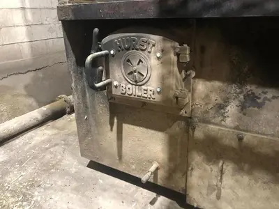 600 HP Hurst Biomass Boiler 150 PSI