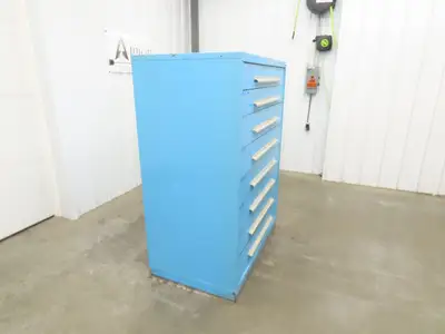 Nu-Era Tool Storage Cabinet Modular 8 Drawer 45x28x61" Lista Stanley Vidmar
