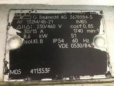 USED FLENDER AF 132M/4B-21