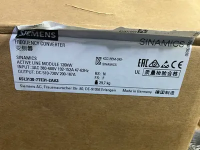 Used SIEMENS 6SL31307TE312AA3 AC Drive Power Modules Ohio US | HGR 24 #1357320