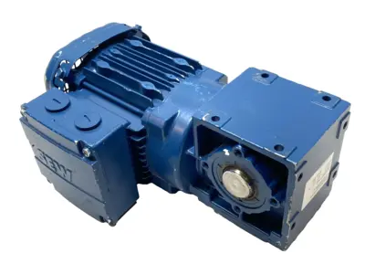 Used SEW-Eurodrive SPIROPLAN 3-Phase Right-Angle Gearmotor 0.18kW BLUE Gearmotors Michigan US | Maverick Industrial Sales #1394421