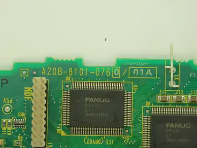 Fanuc A20B-8101-0760/01A Printed Circuit Board PCB I/O Machine Control Card