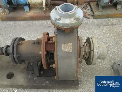 USED Wanner Engineering 4" X 3" Stan-Cor Centrifugal Pump, Type A40, KYNAR