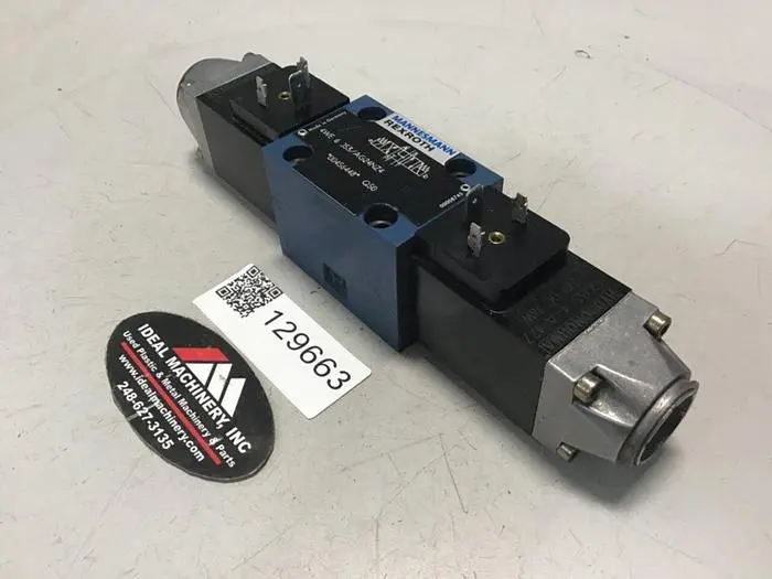 Used REXROTH 4WE6J53/AG24NZ4 Valves/Fittings Michigan US | Ideal Machinery #587915