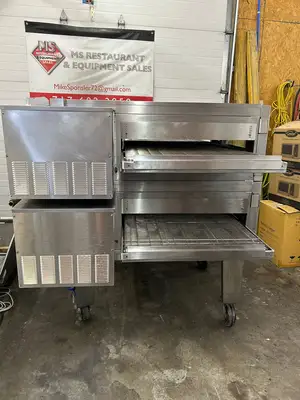 Lincoln Impinger 1600-015-AL Conveyor Pizza Oven Double Stack Fully Refurbished