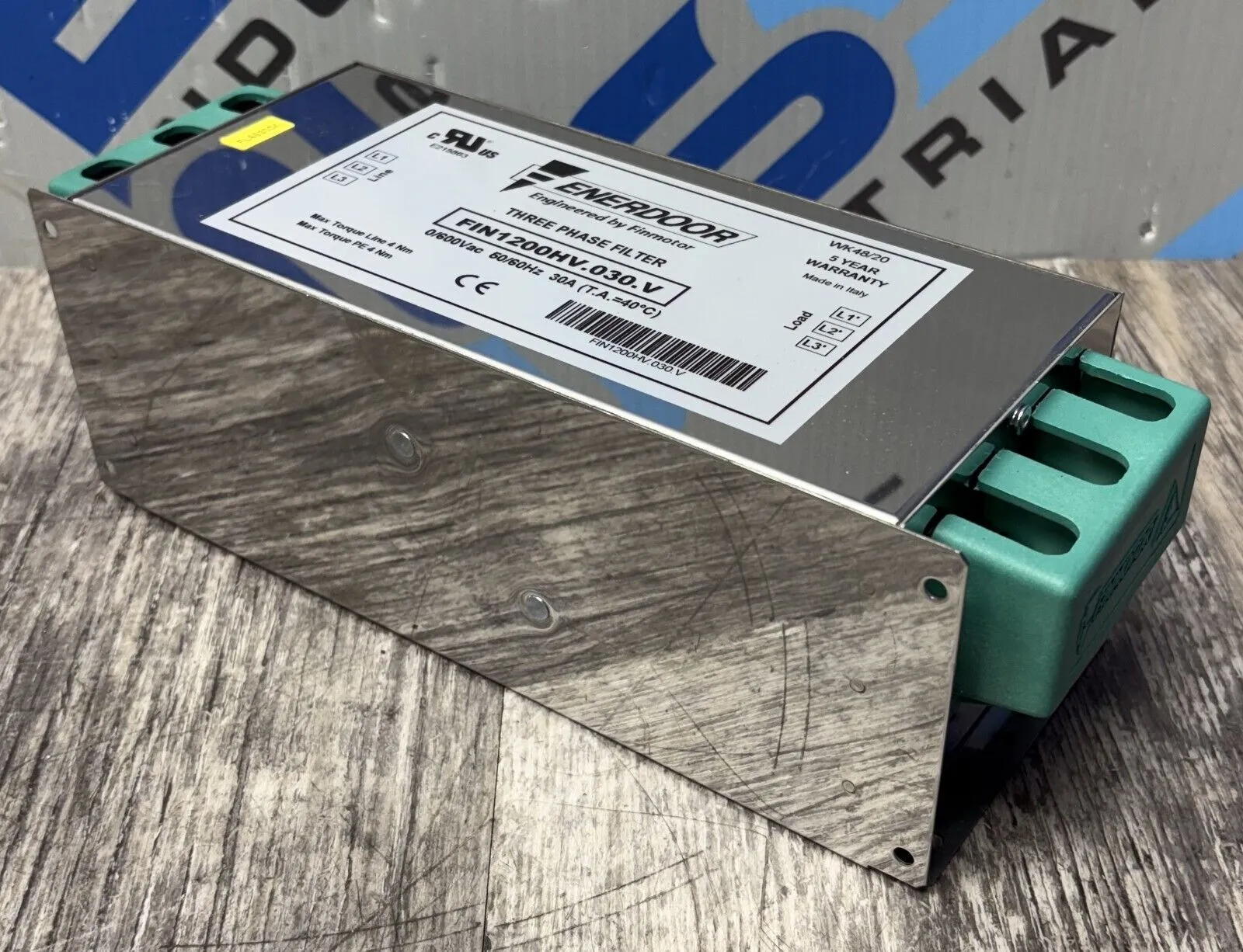 USED ENERDOOR FINMOTOR FIN1200HV.030.V