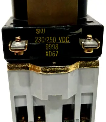 NEW SQUARE D 8501XD060 DC CONTROL RELAY SER. A 8501XD060