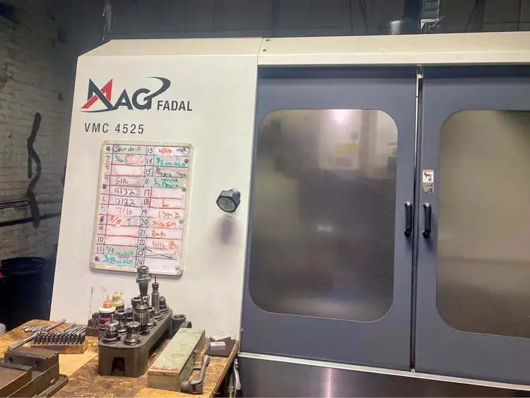 Used 2008 MAG FADAL VMC-4525 Vertical Machining Centers Illinois US | Asset Exchange Corporation #1323111