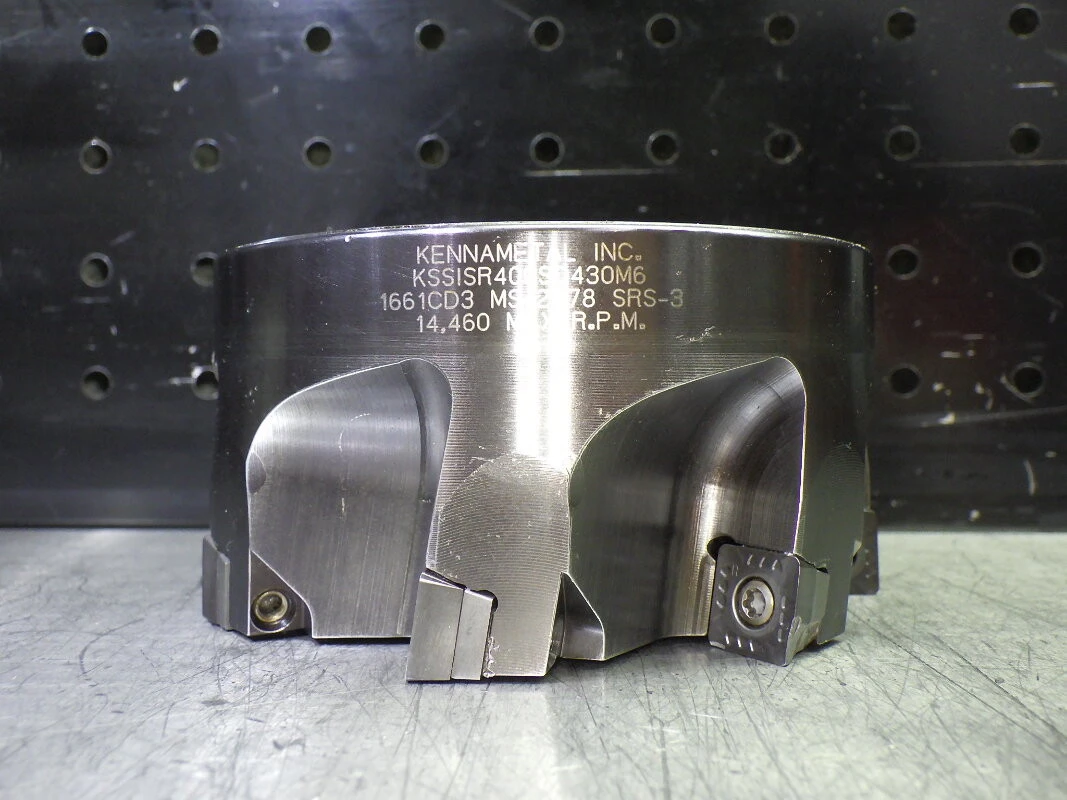 Kennametal 4" Indexable Facemill 1.5" Arbor KSSISR400SD430M6 (LOC1101B)