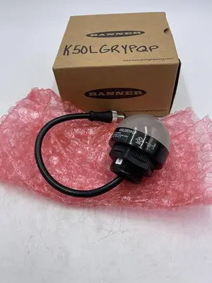New | in-Stock BANNER BANNER K50LGRYPQP Sensors | ND Industrial Surplus #1214412