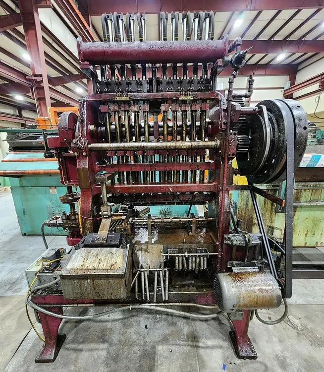 Used 2003 WATERBURY FARREL 1210 Eyelet & Transfer Presses Michigan US | Holland Equipment Hunters, Inc. #199501