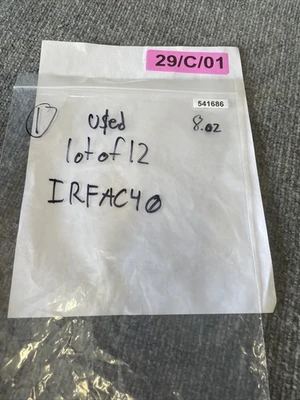 Used IRF IRFAC40 Transistors California US | Davliegogo LLC #1725373