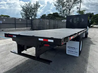 Used 2020 HINO 268 Flatbed Trucks Florida US | Truck and Van Outlet #1509160