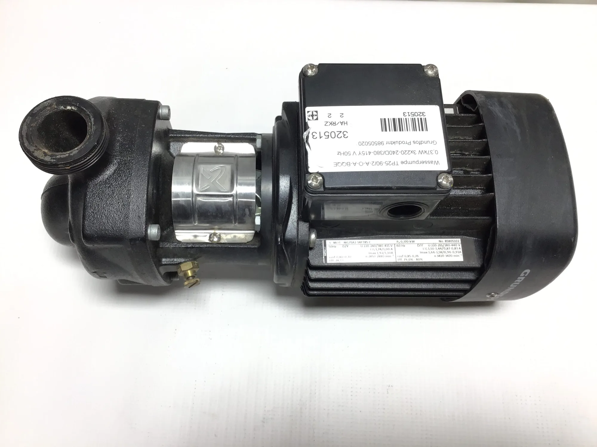 Grundfos B98505020P214180043 Inline Pump