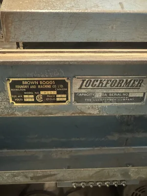 Brown & Boggs Lockformer