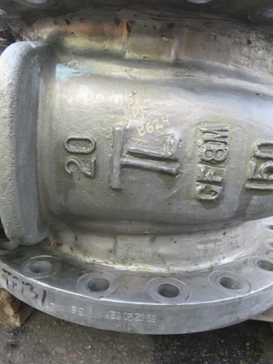 TL 20"-150 Gate Valve, material CF8M Stainless