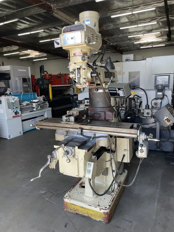 Used CHEVALIER FM-3KVH Vertical Mills California US | Wheeler Machinery Sales #1228059