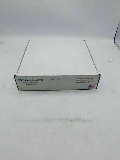New | in-Stock VIDEOJET VIDEOJET 375085-10 Ink Jet Coders & Printers | ND Industrial Surplus #1224700
