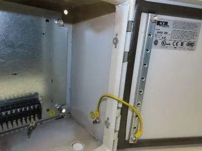 Exm 6412ES Electrical Enclosure 300x400x180mm Control Panel Backplate 12x14x6"