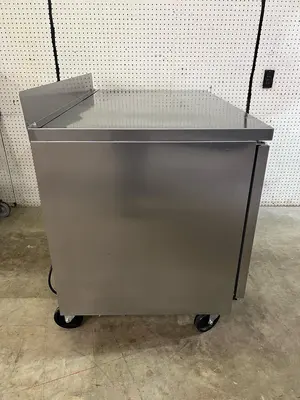 Used Beverage Air Used 48" Beverage Air WTRF48A Worktop 2 Section Refrigerator/Freezer 120V Worktop Refrigerators & Freezers Illinois US | Falcon Restaurant Supply #1375629