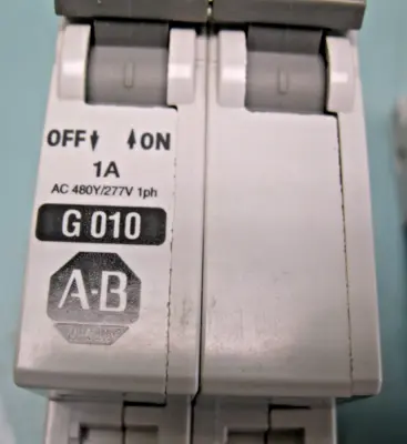 Lot (25) Misc Allen-Bradley 1492-CB1 & 1492-CB2 2-pole circuit breaker H4