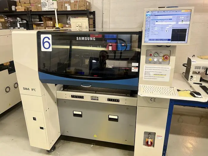 Used 2012 HANWHA SAMSUNG SM421FC Pick & Place Machines Florida US | SMT Resource #484062