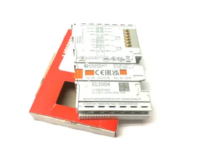 USED BECKHOFF ETHERCAT 4-CHANNEL DIGITAL INPUT TERMINAL 24VDC