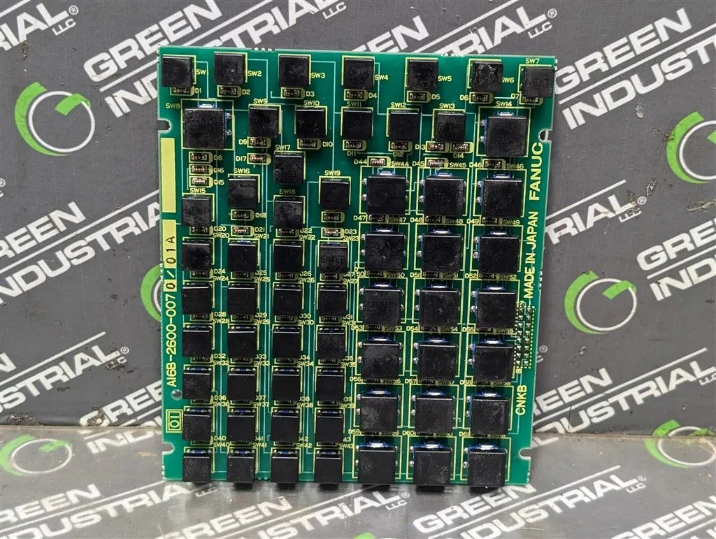 Fanuc A16B-2600-0070/01A Teach Pendant Keypad Board Used