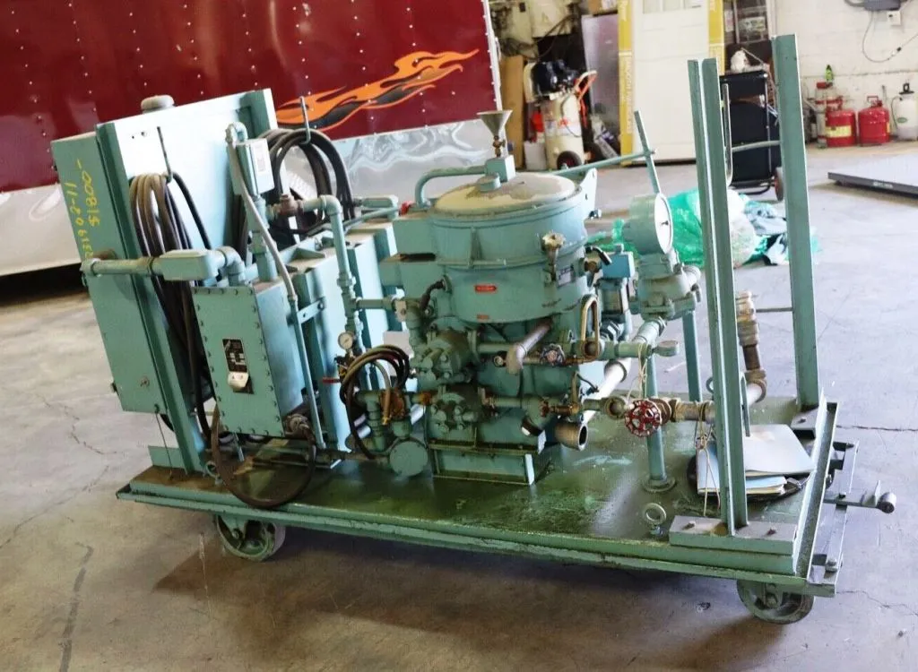 Alfa-Laval MAB 206S-24 oil cleaning module, SS.