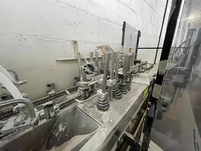 Bartelt model IM7-12 Pouch Packager with AMS Auger Filler