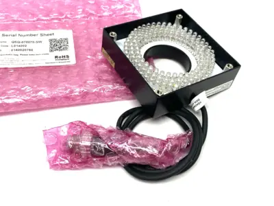 New | in-Stock CCS, Omron Square Ring Light, White, M12 4-Pin Light Source Equipment Michigan US | Maverick Industrial Sales #1401788