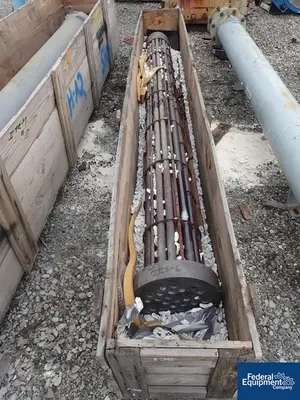 USED Union Carbide 100 Sq Ft Union Carbide Karbate Heat Exchanger, 75/75