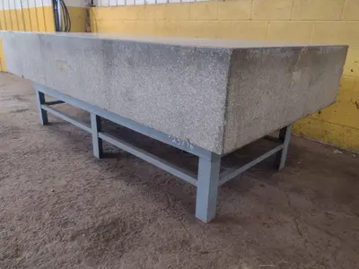 8' X 4' X 14" CHALLENGE PRECISION LAYOUT INSPECTION GRANITE TABLE: STOCK #23796