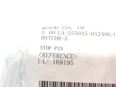 New | in-Stock MiSUMi Spherical Head Stop Pin, Male Thread, 8mm Dia. 18-PACK Bolts Michigan US | Maverick Industrial Sales #1393134